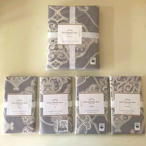 PB Alana Medallion Duvet & 4 shams